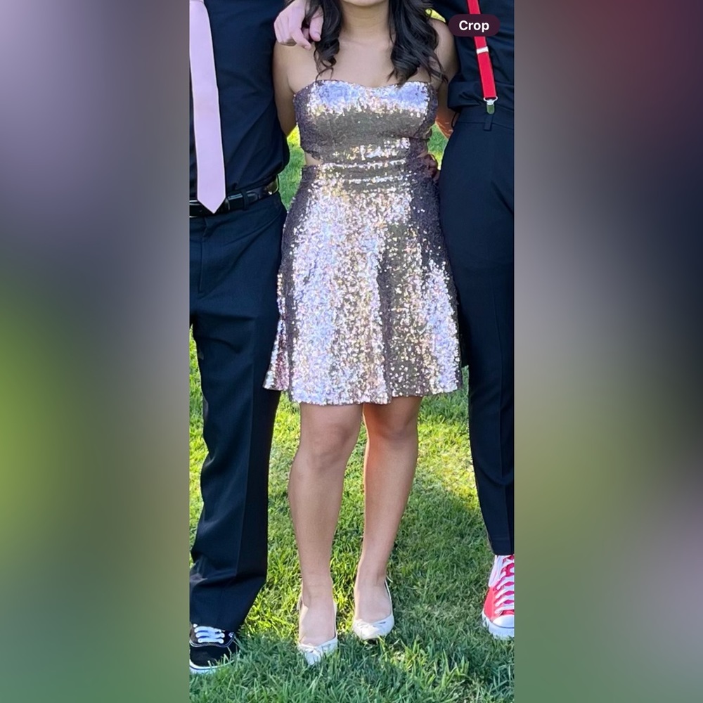 Sparkly Sequins mini dress